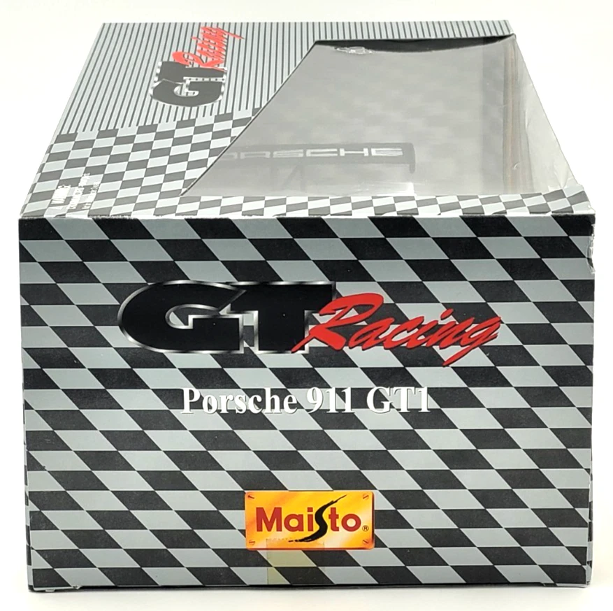 Maisto GT Racing 1:18 Porsche 911 GT1 Le Mans (1998) Collectible Diecast - Image 3 of 4