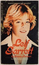 LEIF GARRETT Biography Book SIGNED 70s Teen Heartthrob ORIGINAL STORE RECEIPT
