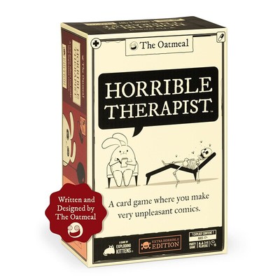 Horrible Therapist- A Card Game Where You Make Very Unpleasant Comics Game