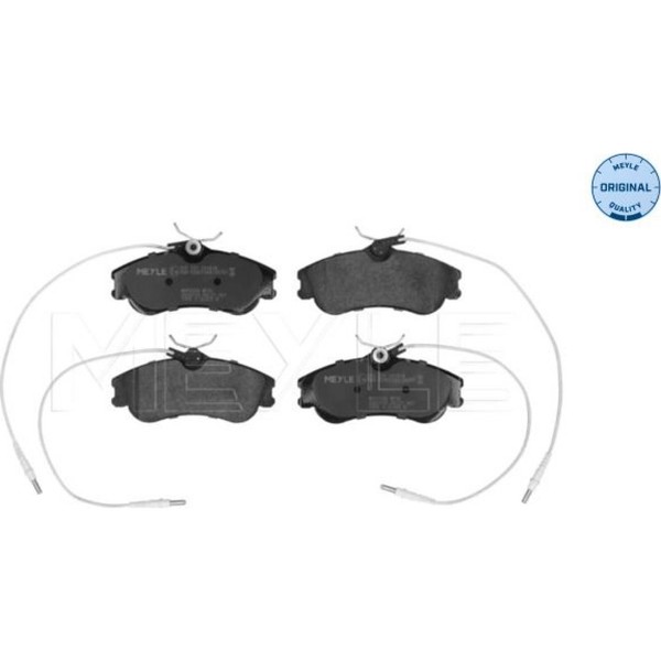 Meyle 025 231 2419 W Bremsbelagsatz FüR Peugeot Citroen 306 Partner Origin 7A 5-image