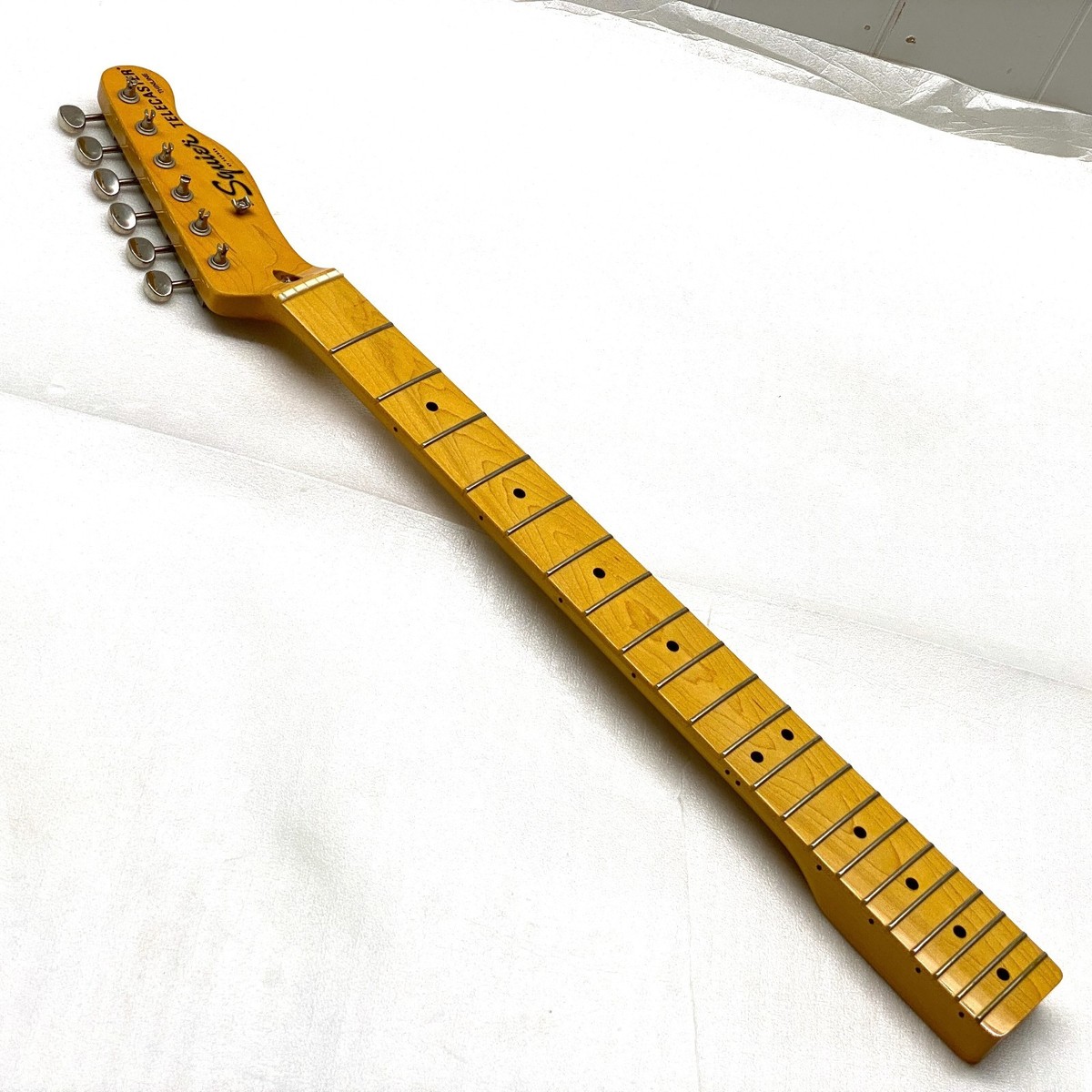 Genuine Fender Squier TELECASTER THINLINE NECK w/KEYS Maple