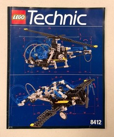 LEGO Technic NIGHTHAWK Set 8412 ~ Complete with Box and Instructions