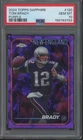 2024 Topps Chrome Sapphire Purple #120 Tom Brady 3/10 Gem Mint PSA 10