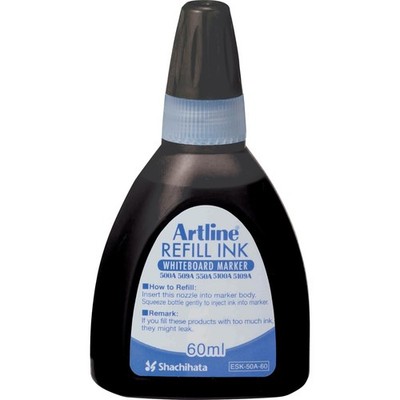 Artline Refill Ink (ESK-50A, BLACK) for Artline 5109A Big Nib Markers, Plus 500A
