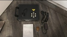 QTX FLARE-1000 Vertical LED Fog Fogger Machine with six RGB DJ Light Effects