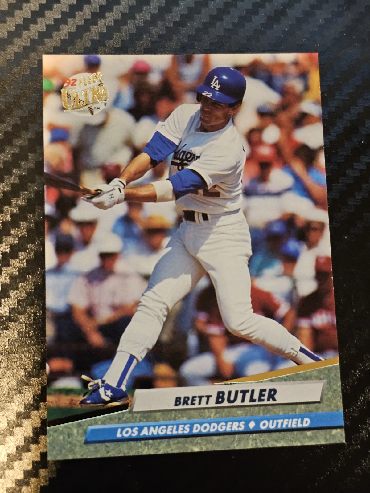 1992 Fleer Ultra - Brett Butler #209 Los Angeles Dodgers 