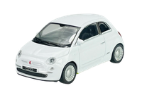 Welly Fiat 500 White 1:43 Die Cast Metal Model New In Box 44009