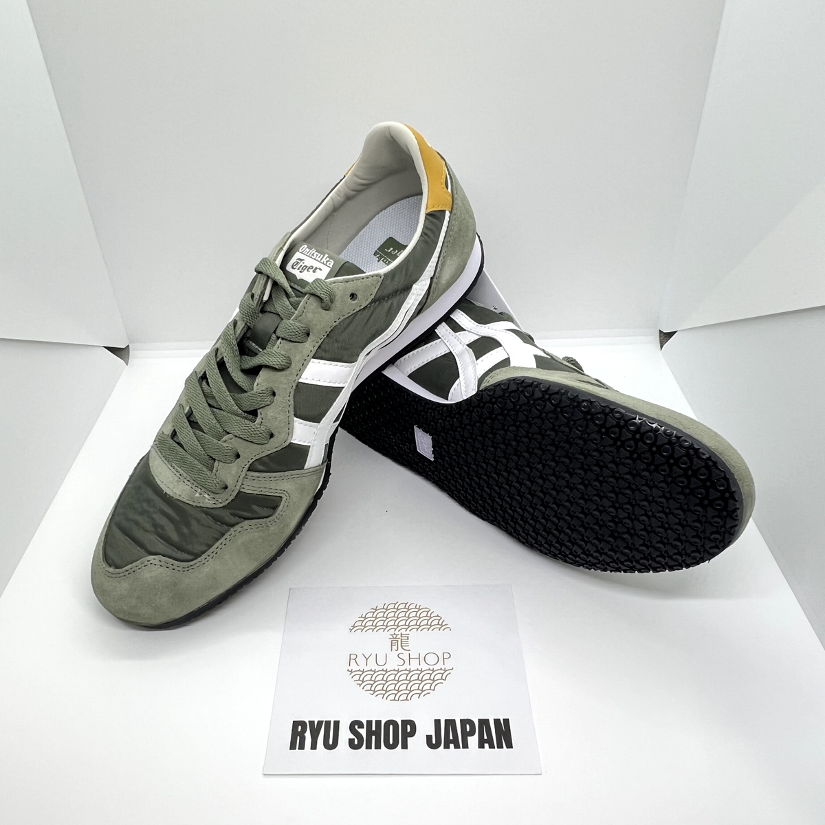 S4 Onitsuka Tiger Sneaker SERRANO 1183B400.304 BURNT OLIVE / WHITE | eBay