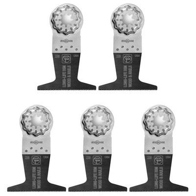 5 Pack Fein Star Lock 2 in. X 2.5 in. Bi-Metal E-Cut Long-Life Saw Blade