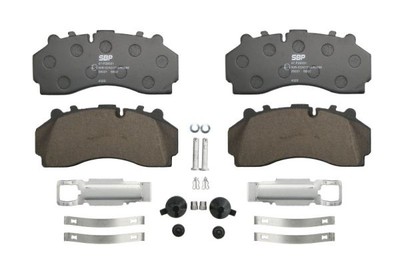 SBP 07-P29331 brake pad set, disc brake for Scania