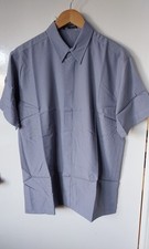 BRAND NEW MENS SHIRT SIZ M,  GREY,  LANDMARK URBANWEAR