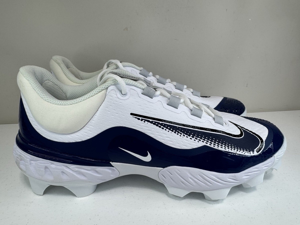 Nike Baseball Cleats FD6255-104 White/Black Men’s Size 14 NEW Nike Alpha Huarache Elite 4 Low Baseball Molded Cleats  main image 3