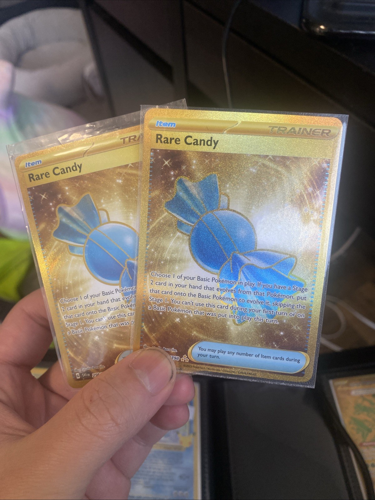 Rare Candy - 256/198 - Pokemon Scarlet Violet Base Secret Rare Card NM