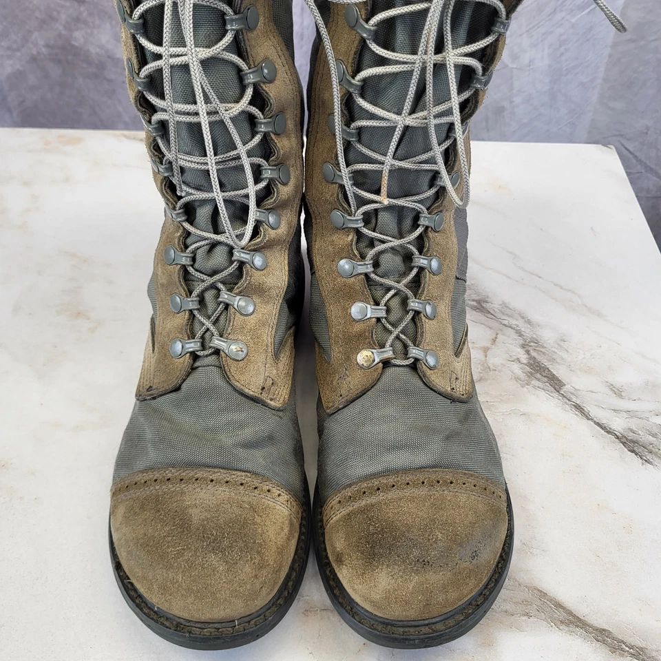 Botas Corcoran Marauder Puntera Gamuza Militar Verde Oliva Tostadas Para Hombre 10.5 EE Foto 4 de 4