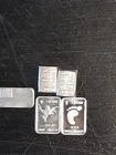1 Gram .999 Silver Bar Lot Of 5 #3