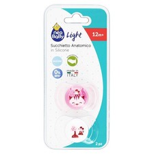 Neo Baby Nipple 2 Pieces Natural Silicone Maxi Pink