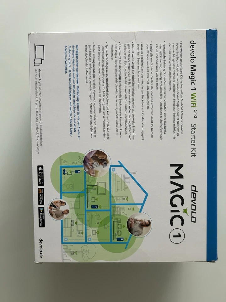 devolo Magic 1 WiFi Starter Kit PowerLine MT 3129 und MT 3133 neuwertig - Bild 3 von 4
