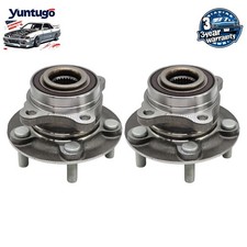 Pair Front Wheel Bearing Hub Assembly For 2013 - 2016 Ford Fusion Lincoln Mkz