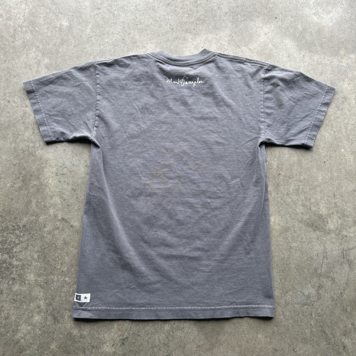 Vtg Y2K Four Star Clothing Mark Gonzales Skate T Shirt Size Small