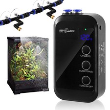 Reptile Humidifier, Mini Automatic Misting System for Reptile Terrariums, Rai...