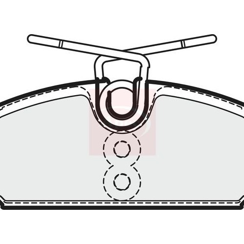 APEC Brake Pad Set, disc brake PAD1911