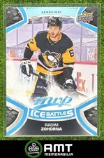 Radim Zohorna RC 2021-22 Upper Deck MVP Ice Battles Pittsburgh Penguins #237