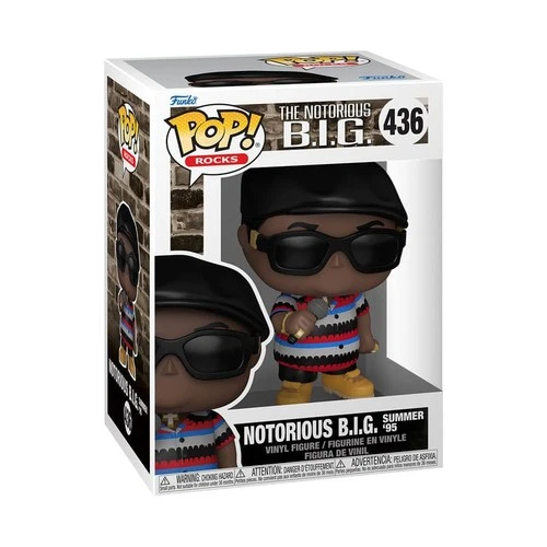 The Notorious B.I.G. - Summer '95 - Funko Pop Rocks # 436 NEW 09556795