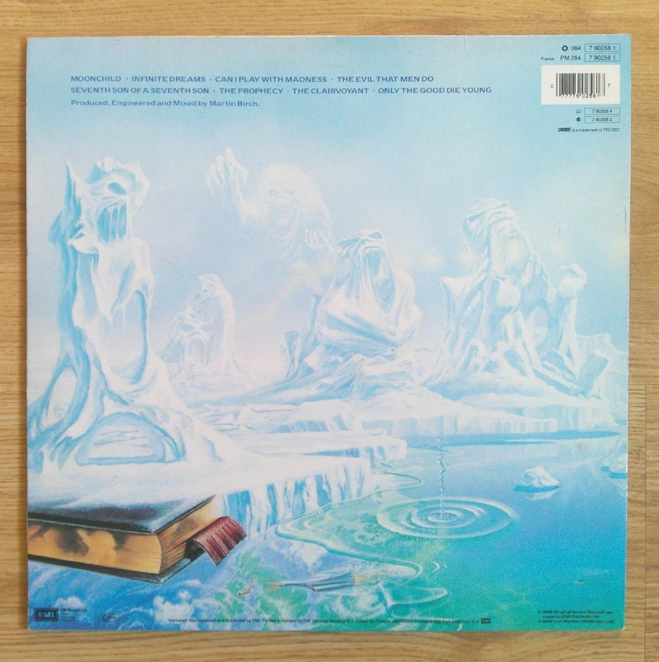 Iron Maiden Seventh Son of A Seventh Son LP 1988 - Bild 2 von 4