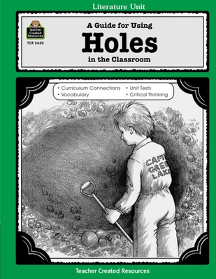 #ad #ad A Guide for Using #x27;Holes#x27; in the Classroom Literature Unit paperback Bel... $5.02
