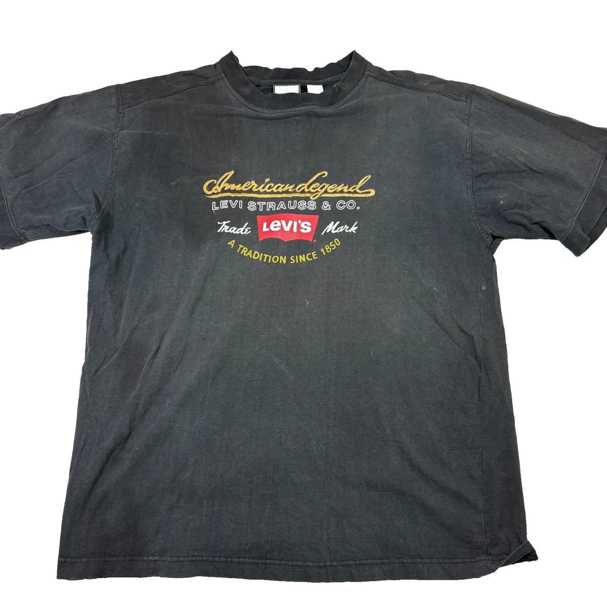 Crew neck t-shirt with short sleeves, black, Levi's | La Redoute
