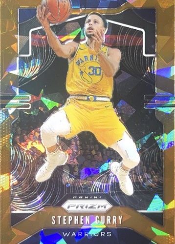 2019-20 Panini Prizm Stephen Curry #98 Orange Ice Prizm