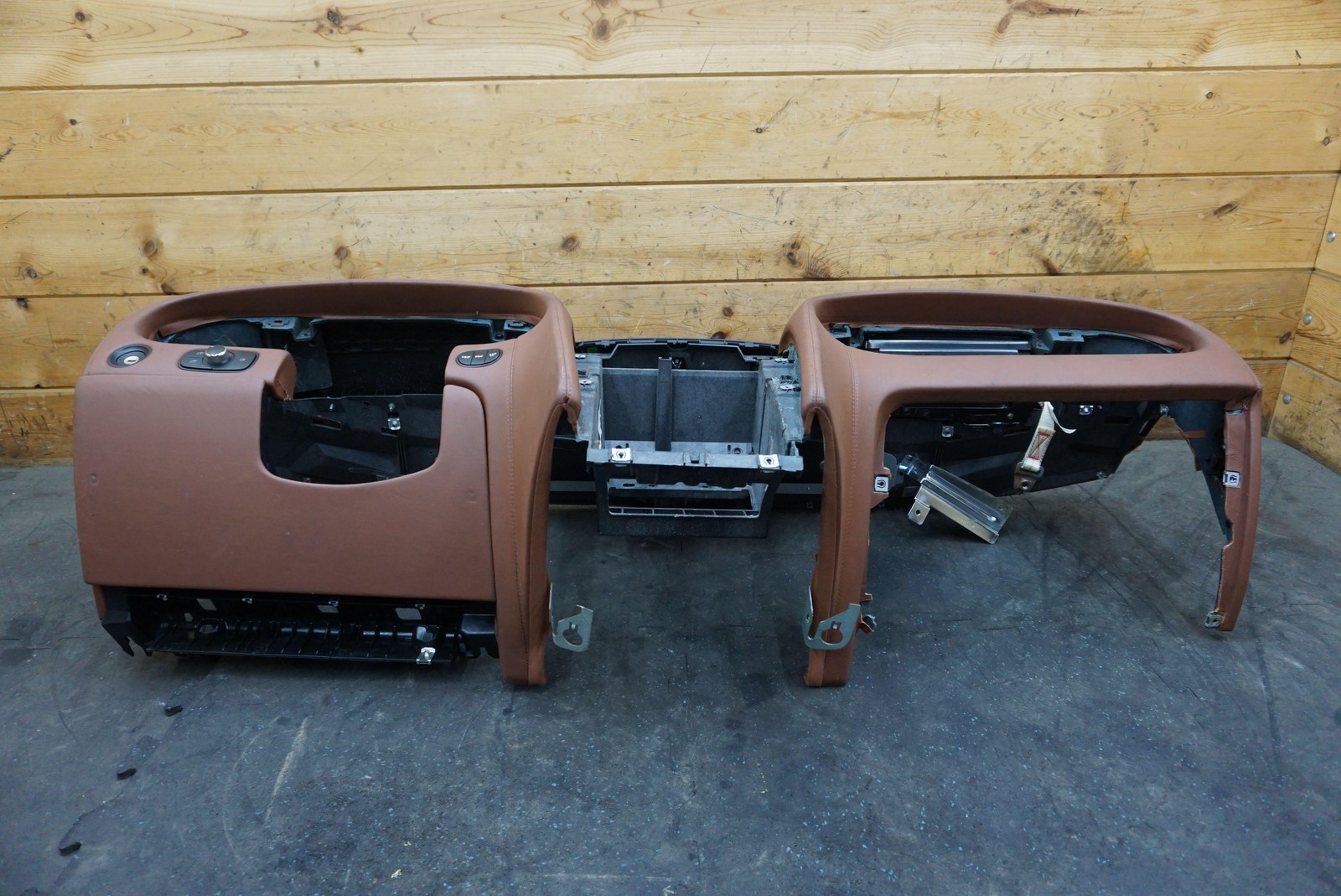 Dashboard Panel Brown LHD USA 3W1857669N 3W1857025C Bentley Continental GT 2009