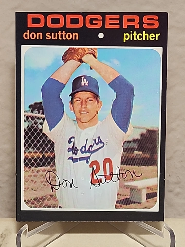 1971 Topps Baseball Partial Set/Lot 250 of 752 EX to NR-MT High Numbers No Dups - Image 2 of 4