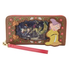 Officially Licensed Loungefly Snow White 1937 Princess Series Zip Wristlet