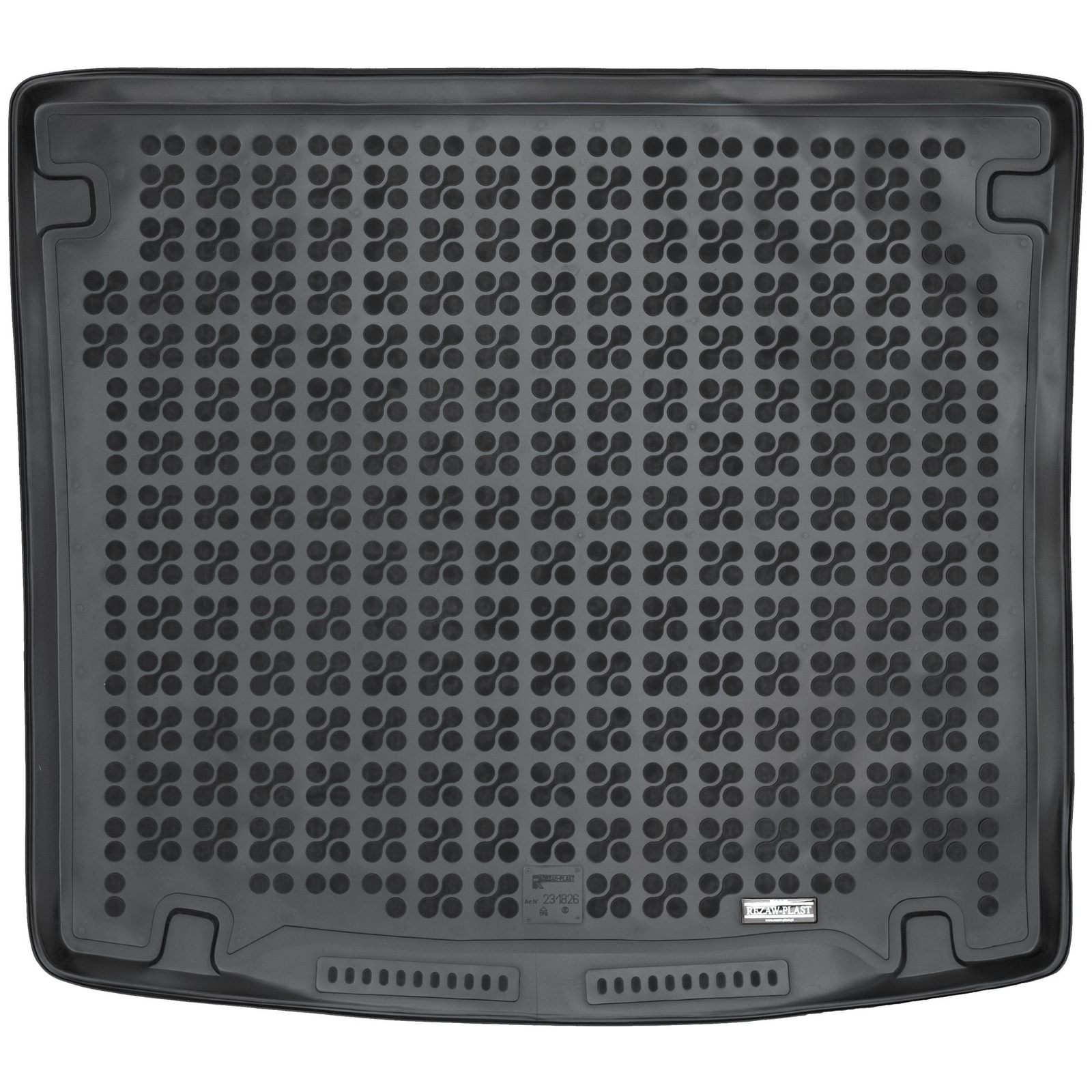 Tapis de coffre Rezaw-Plast avec rebords hauts pour Volkswagen Caddy IV antidérapant