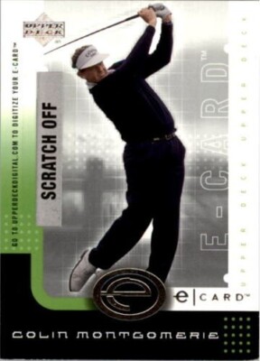 A7486- 2001 Upper Deck Golf Einsatz + Parallel Karten -du Pick- 15 + Kostenlose
