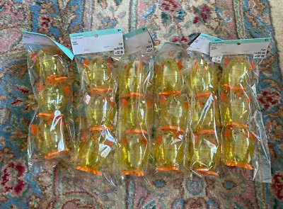SET 12 PACKS 3 PER PACK NEW CREATOLOGY BABY CHICK FILLABLE PLASTIC EASTER EGGS