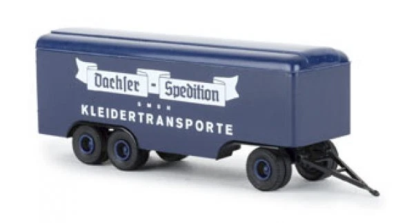 1/87 Brekina 3-Achs Kofferanhänger Dachser Kleidertransporte 55295 - Bild 1 von 1