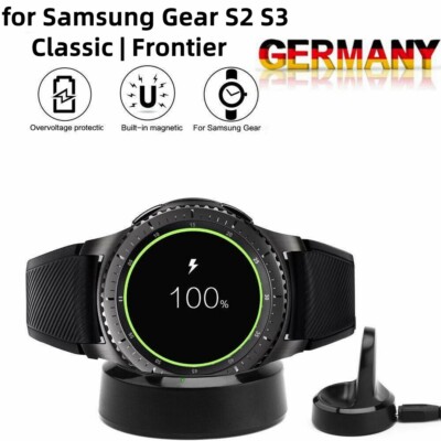 Für Samsung Gear S2 S3 Frontier/Classic Ladegerät 2 in 1 Wireless Ladestation DE