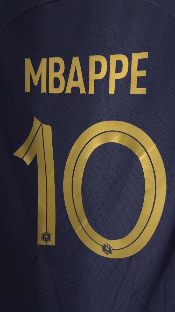 Kylian Mbappe Nike France Men's Jersey (2022 FIFA World Cup Kylian Mbappe Nike France Men's Jersey (2022 FIFA World Cup