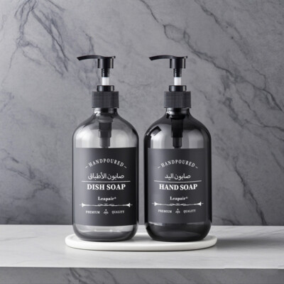 16oz Lotion Pump Bottle HAND / DISH Soap Dispenser Shampoo Container Conditioner