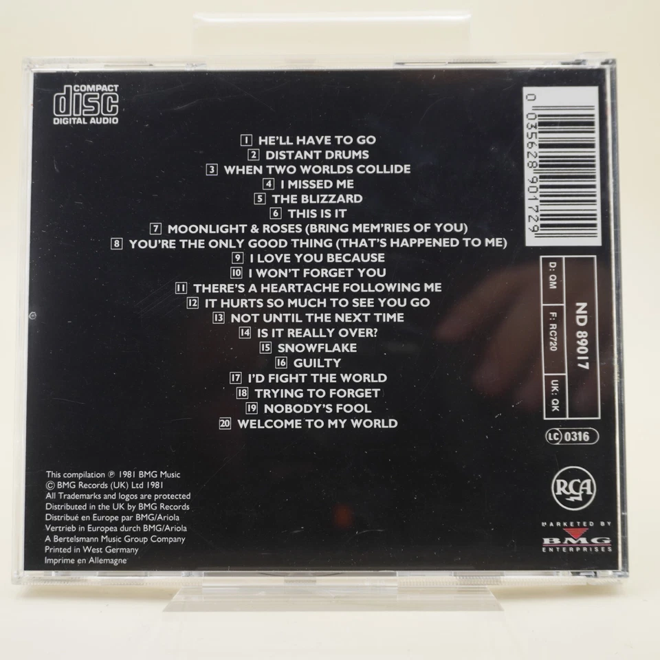 Jim Reeves – The Very Best Of Jim Reeves | CD | Zustand sehr gut - Bild 2 von 2