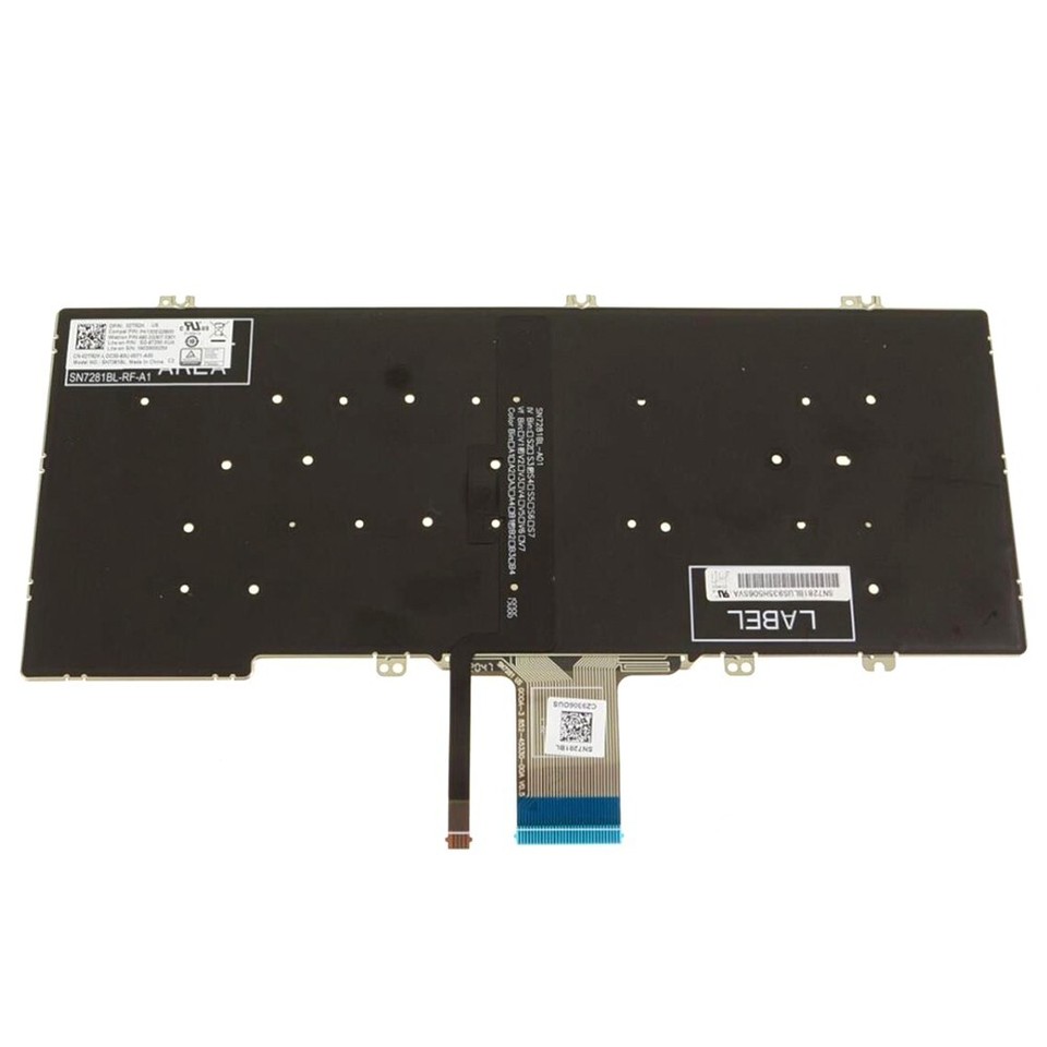 Clavier AZERTY Rétroéclairé Pour Dell Latitude 5300/5310/7300 – Pièce Originale Dell