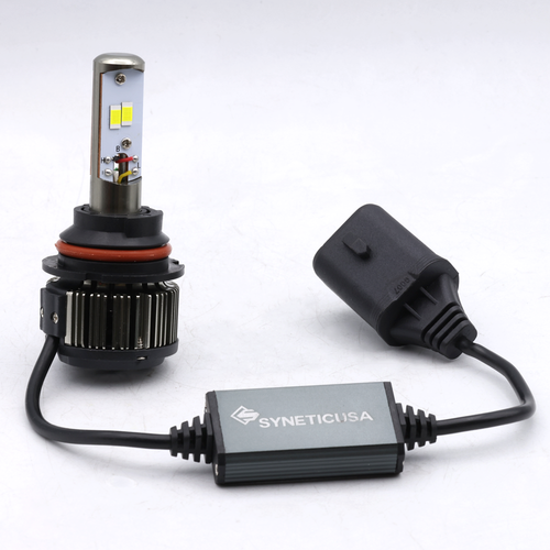 2x 9007 Error Free 6000K White 2247LM Headlight High Low Beam LED light bulbs - Picture 4 of 10