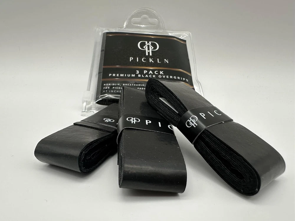 Pickleball Premium Overgrip 3-Pack - Compare to Yonex Super GRAP - Tacky Feel Sy Pickleball Premium Overgrip 3-Pack - Compare to Yonex Super GRAP - Tacky Feel Sy