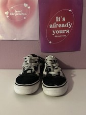 VANS Off the Wall Skull Roses Print Old Skool Sneakers Men's 3.5 Womens 5
