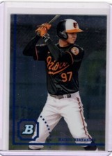 2022 Bowman Heritage Chrome Maikol Hernandez #BHPC-44 Baltimore Orioles
