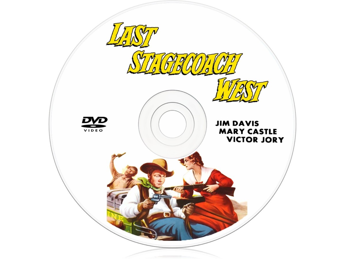 Last Stagecoach West (1957) Western DVD | eBay