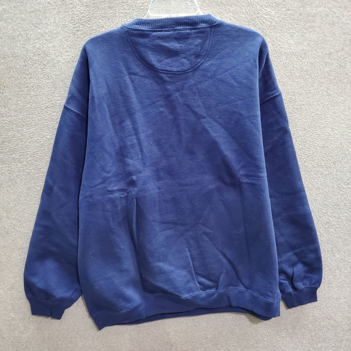 その他ブランド / BIGDOGS/スウェット/XL/コットン/BLU/無地/90s VINTAGE Big Dogs Men Sweatshirt Large Blue Protect and Serve BDPD
