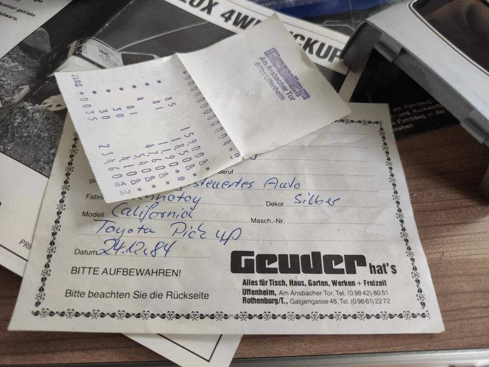 NIKKO TECHNOTOY Toyota California inkl OVP und Kaufbeleg - Ferngesteuertes Auto - Bild 4 von 4